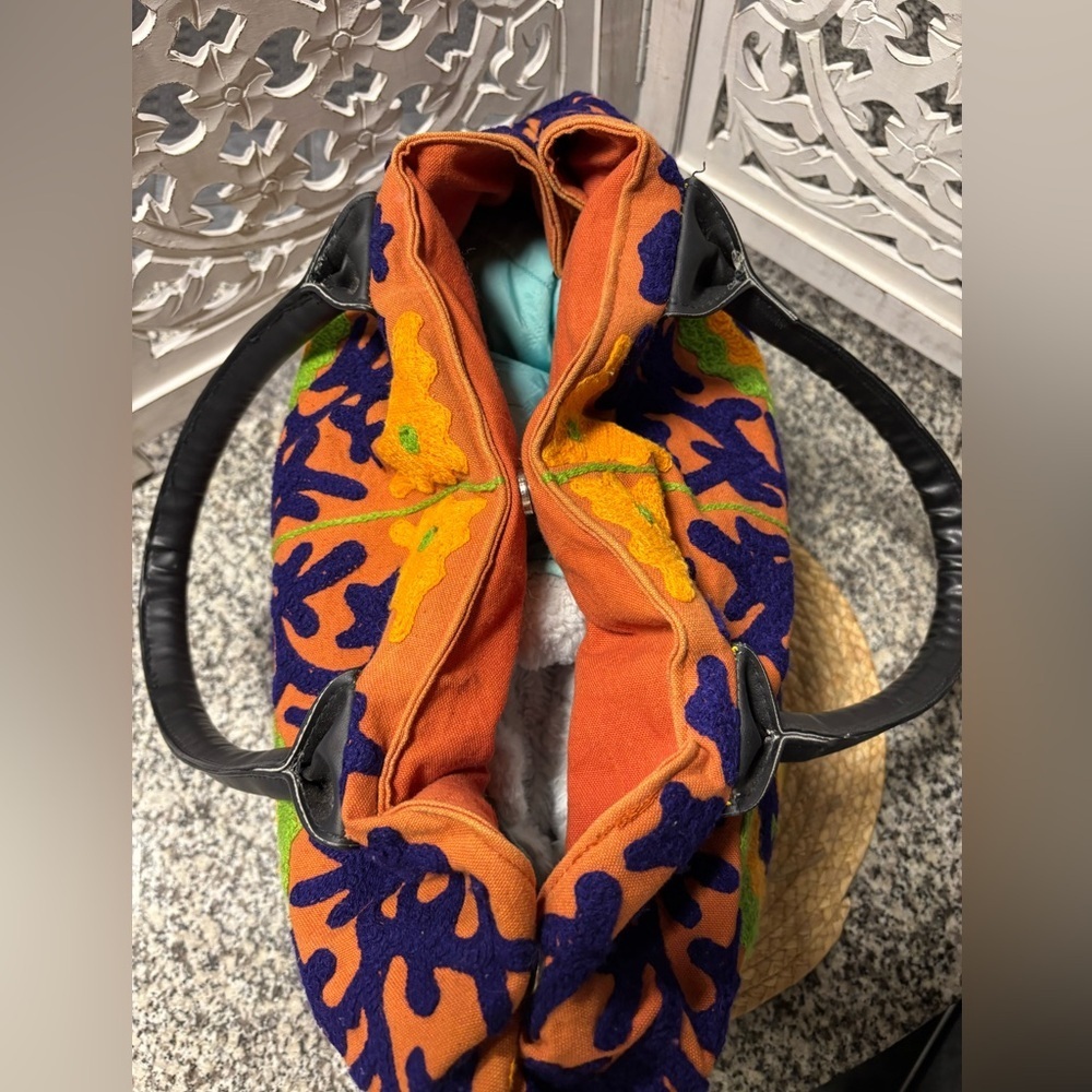 Colorful Patterned Tote Bag - Picture 10 of 15